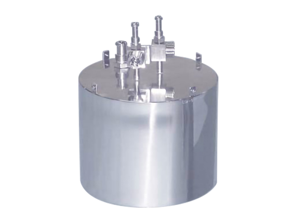 Small container for semiconductor materials