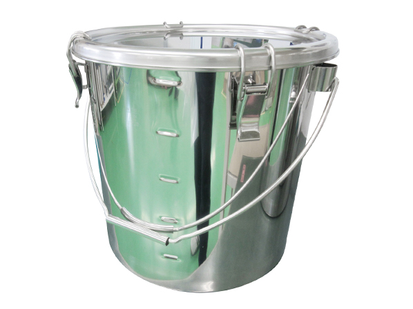Suspension type tapered container