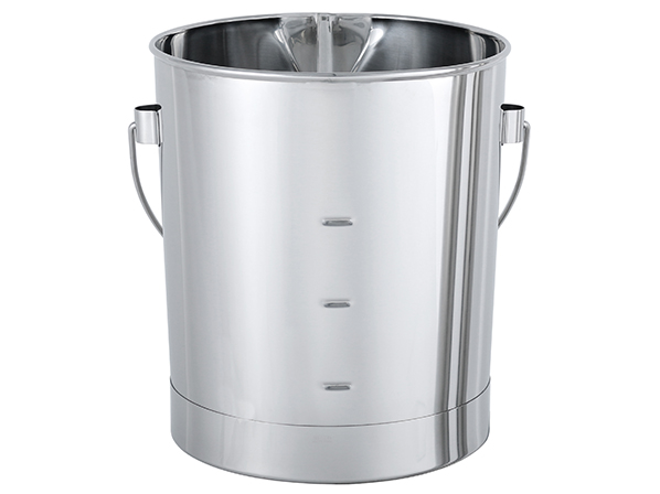 BA-M : Stainless Steel Bucket with Scale (With Spout)