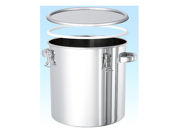 Stainless Steel Container for Cannabidiol with PTFE Gasket