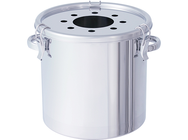 FK-CTH -5 KHL : Powder Recovery Stainless Steel Container (With Flange Mounting Hole)