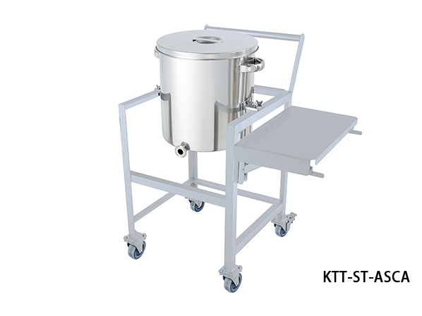 KTT-ASCA/B/C : Single Tapered Container with Stand (With Workbench, Handle and Lid Mounting Function)